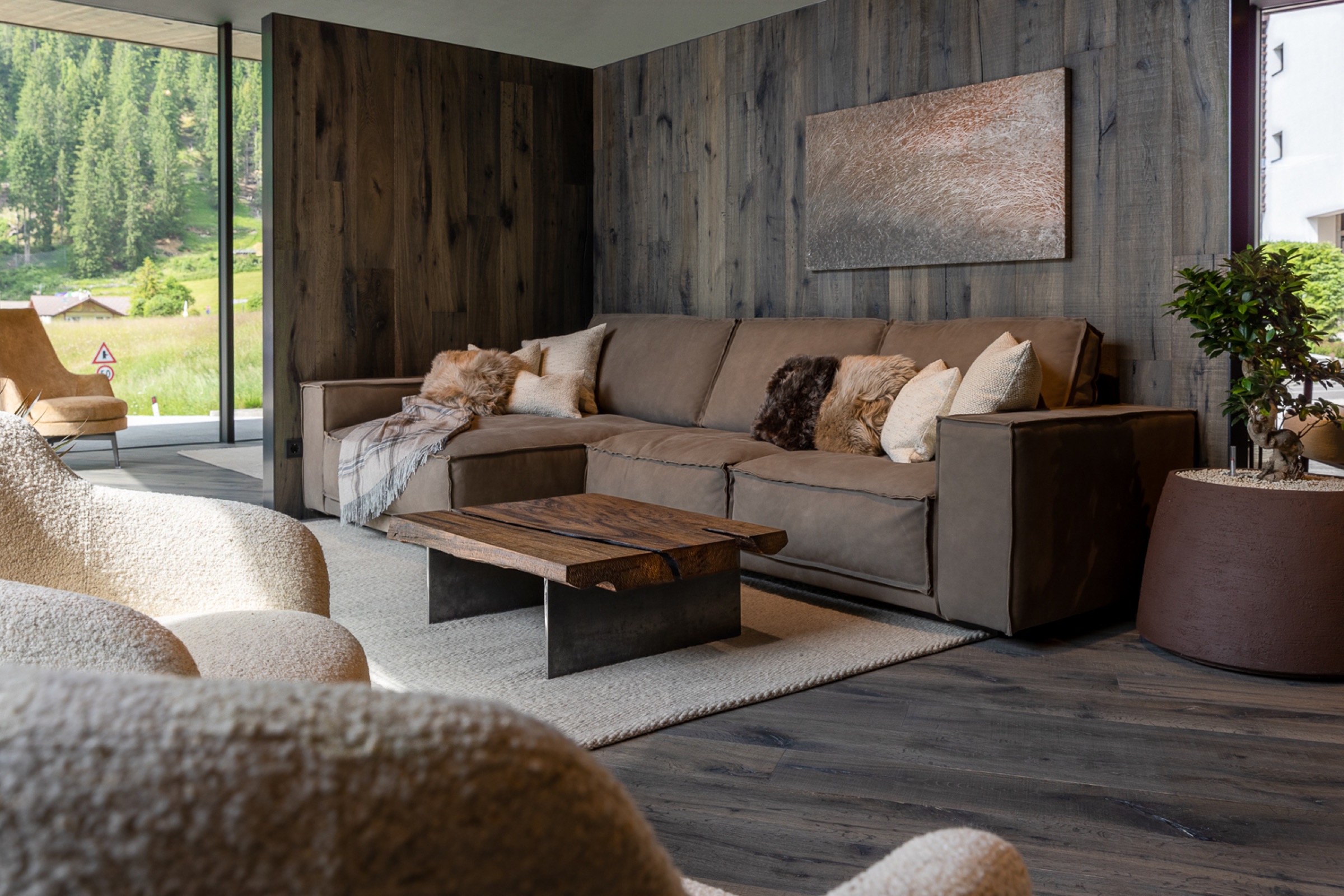 coffee table chestnut