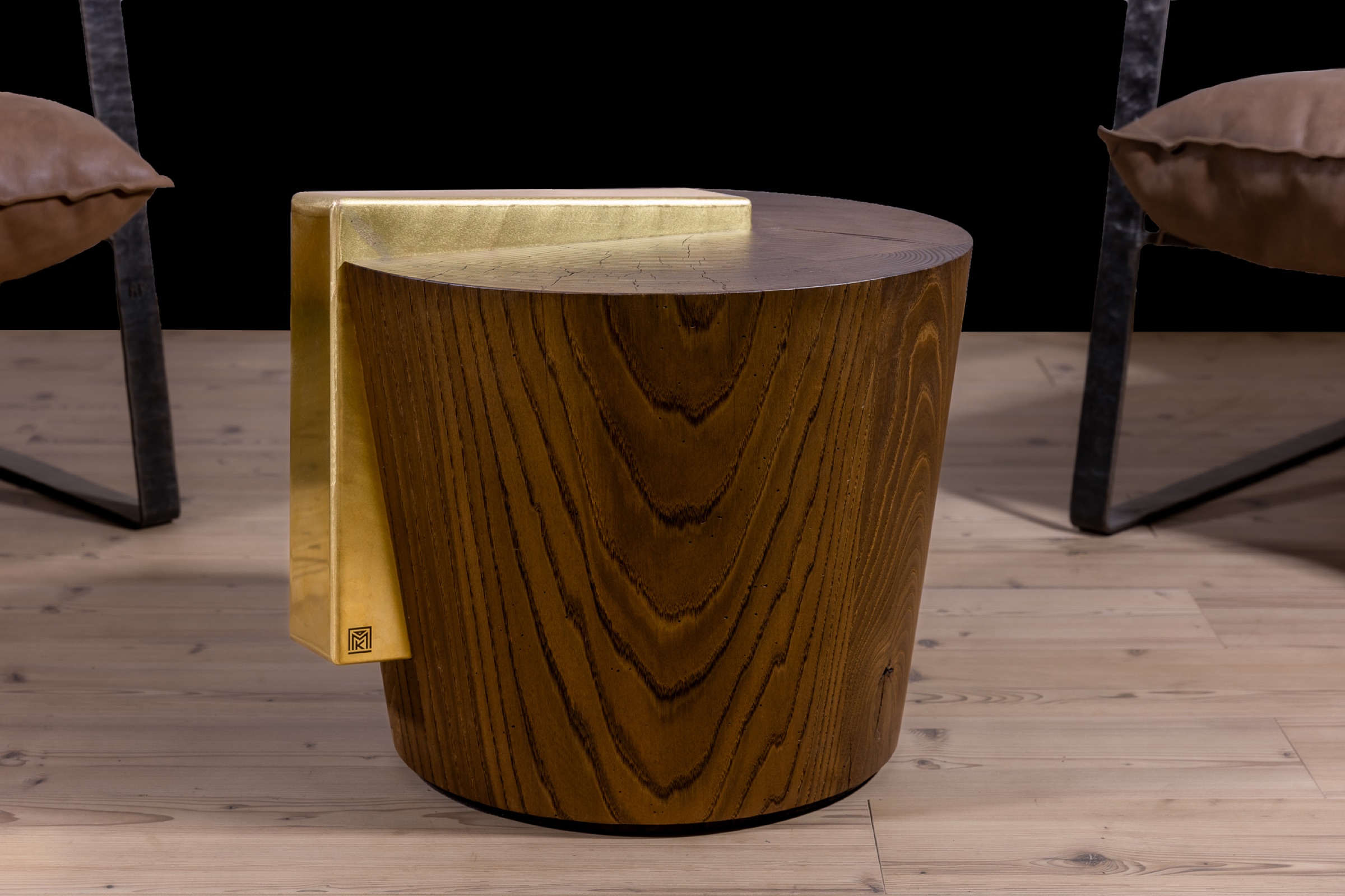 coffee table brass